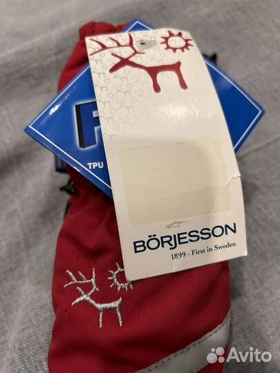 Варежки детские 2 года