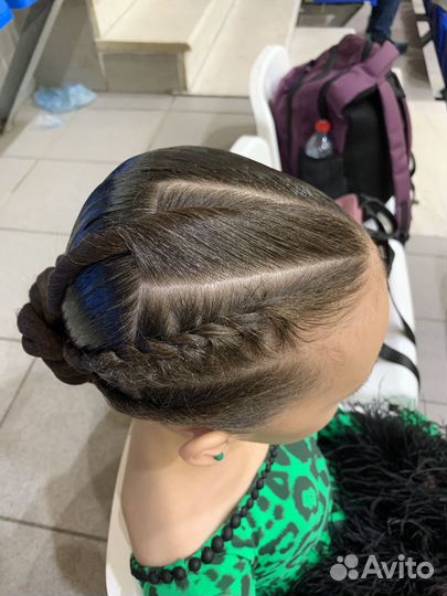 Бальные причёски на турнир