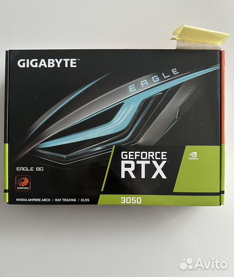 Видеокарта gigabyte GeForce RTX 3050 eagle