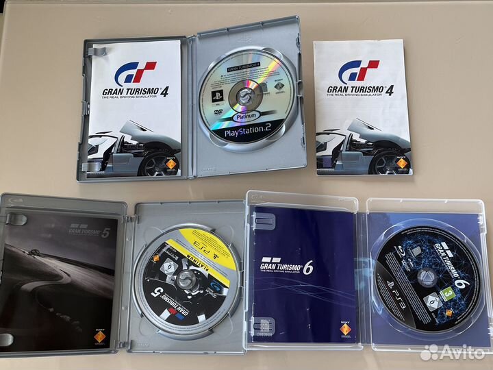PS2, PS3, Gran Turismo 4,5,6