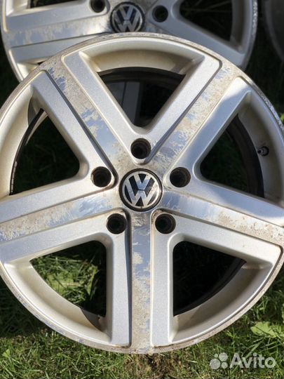 Б/у литые диски Volkswagen Touareg R18