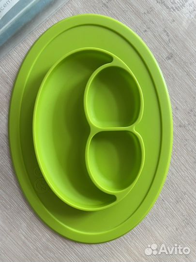 Силиконовая тарелка детская