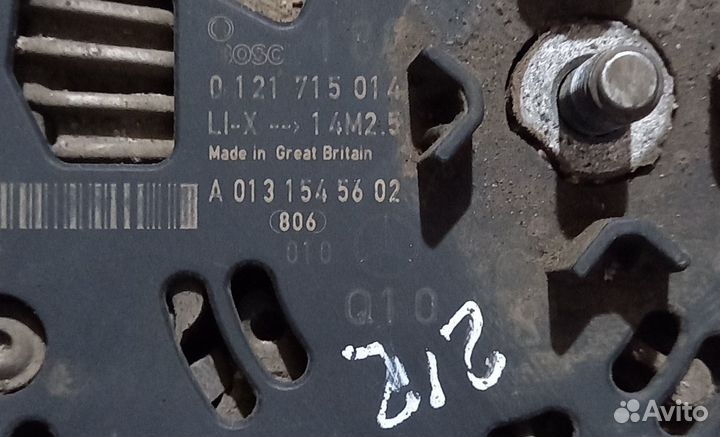 Генератор Mercedes