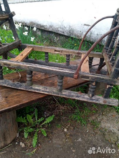 Сани малые старинные