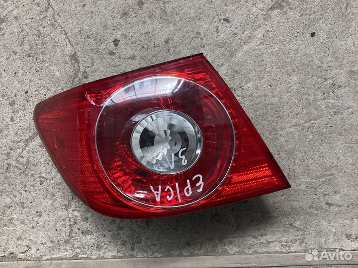Задний левый фонарь Шеврале Эпика