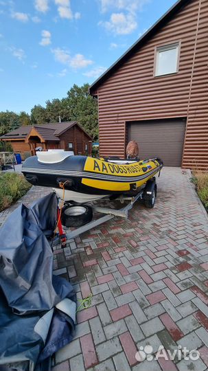 Лодка риб Аэро 420 Хонда BF 30