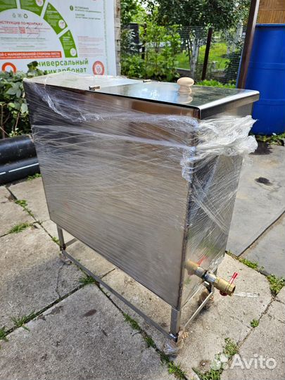 Бак для воды из нержавейки вбаню