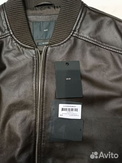 Кожаная куртка мужская