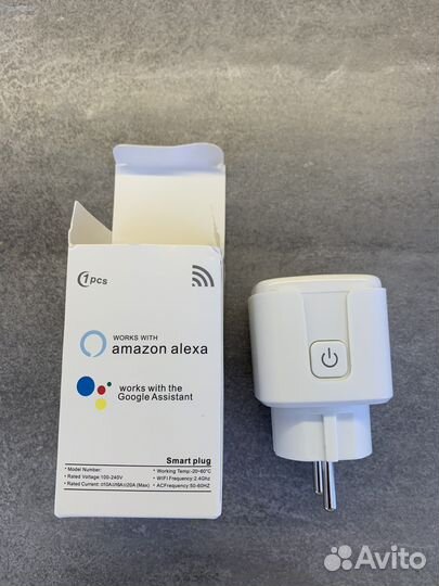 Умная розетка 16А (автоматизация, сценарии)