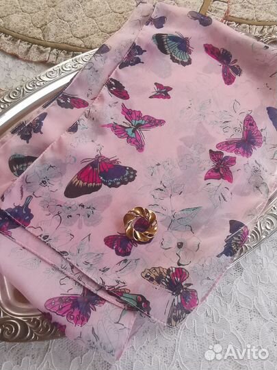 Нежный Шарф Бабочки