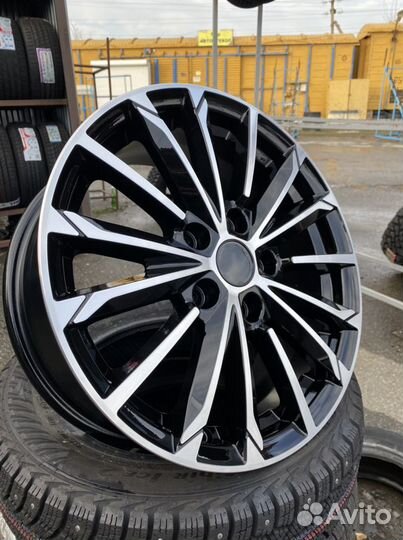 R16 5/112 Шкода Октавия Black FP новые литые диски