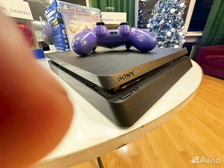 Ps4 slim 1tb 3 ревизия + игра