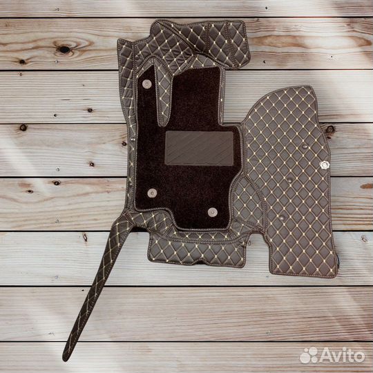 Ковры из экокожи Vip (кофе) Mercedes-Maybach GLS