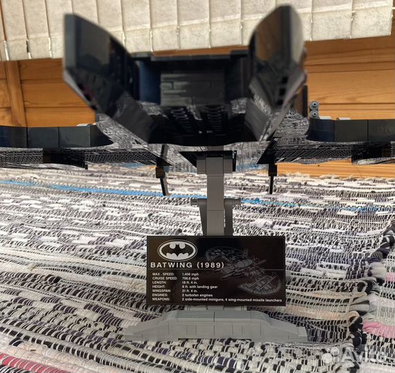 Комплект Lego Batmobile и Batwing 1989 оригинал