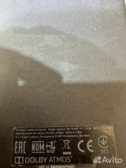 Арт.891 Лот Планшетов Lenovo TB-7504x