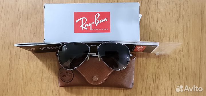 Солнцезащитные очки RayBan Aviator оригинал