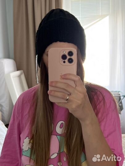 Шапка вязаная женская