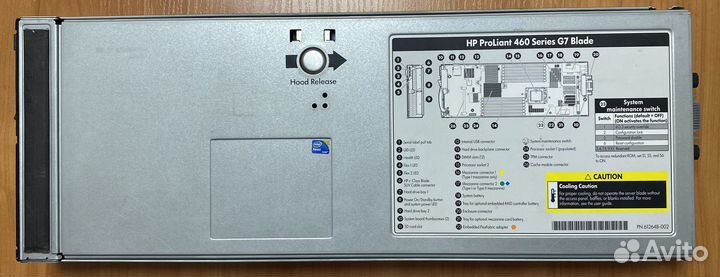 Blade сервер HP BL460c G7 2xXeon 5650, 96Gb