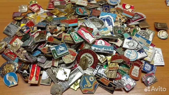 Значки СССР оптом доставка РФ