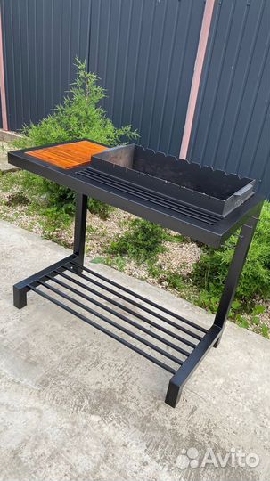 Мангал в стиле лофт