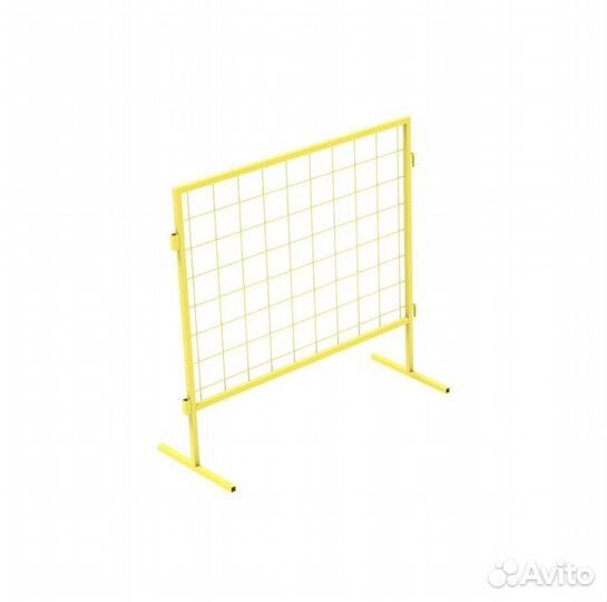 Ограждение мобильное 1000 несъемные стойки