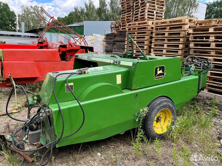 Пресс-подборщик John Deere 349, 2008