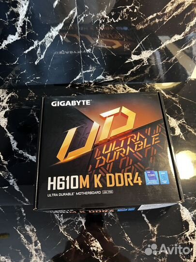 Новая материнская плата Lga 1700 Gigabyte H610M K