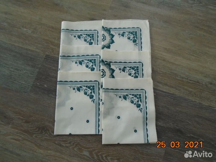 Набор салфеток новый