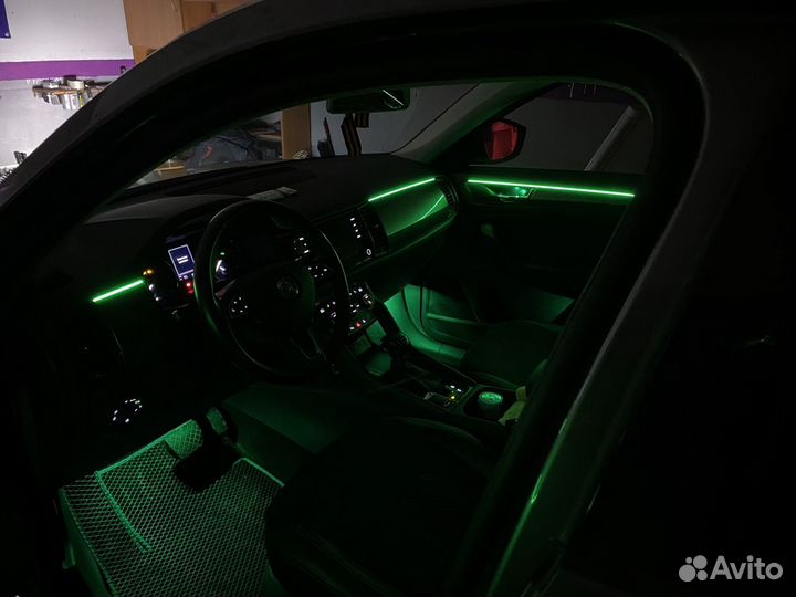 Подсветка салона Skoda Kodiaq