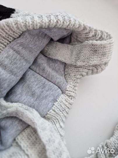 Шапка, снуд новый комплект р.47-49