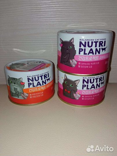 Dongwon Nutri Plan корм для кошек