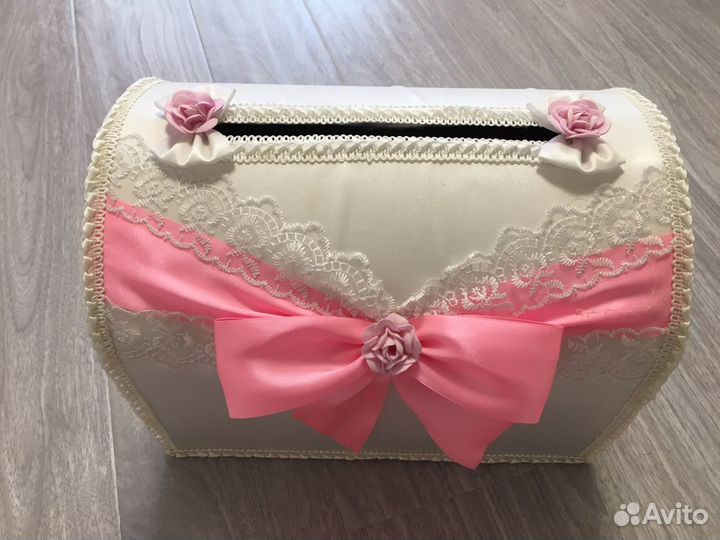 Свадебный сундук для денег