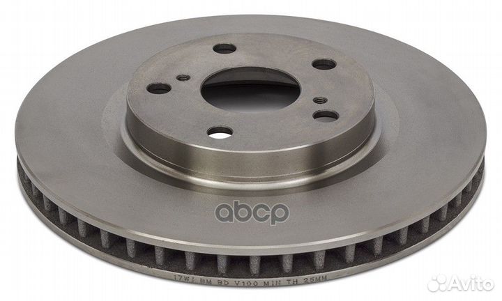 Диск тормозной передний вентилируемый (1шт.) BD