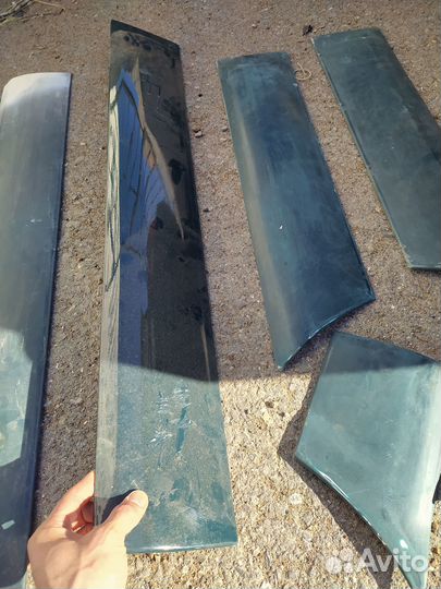 Молдинги накладки дверей ваз 2115 21099
