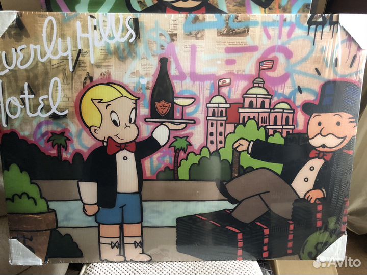 Картина на холсте Monopoly