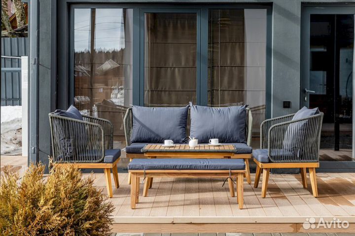 Садовая мебель из дерева