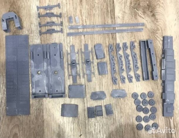 Сборный тепловоз тэм7, 3D печать