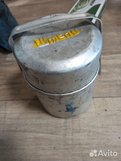 Примус Шмель + набор посуды