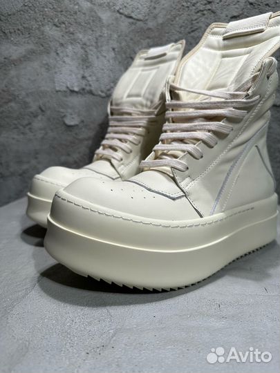 Rick Owens Geobasket Mega Bumper Sneakers