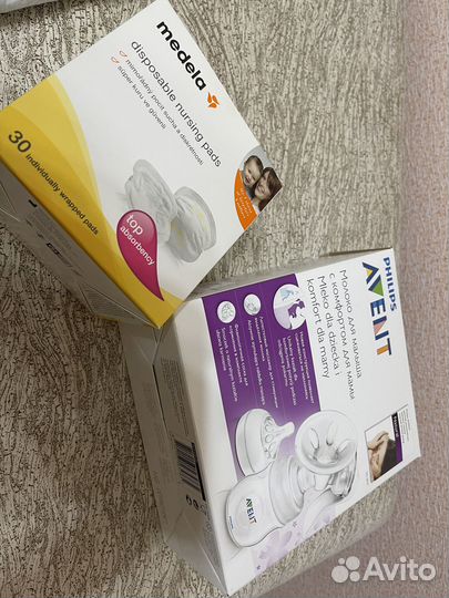 Молокоотсос ручной avent новый