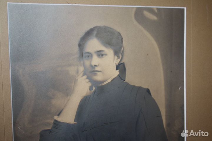 Портрет. Старинный. Рама, картина