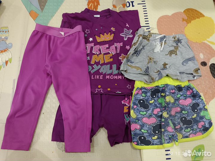 Вещи на девочку 86-92 пакетом