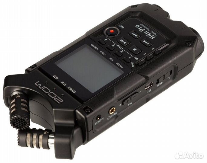 Аудиорекордер Zoom H4n Pro черный, новый