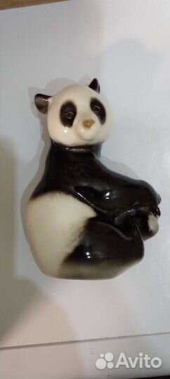 Статуэтка медведь панда лфз СССР