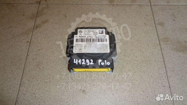 Блок управления AIR BAG VW Polo Sedan