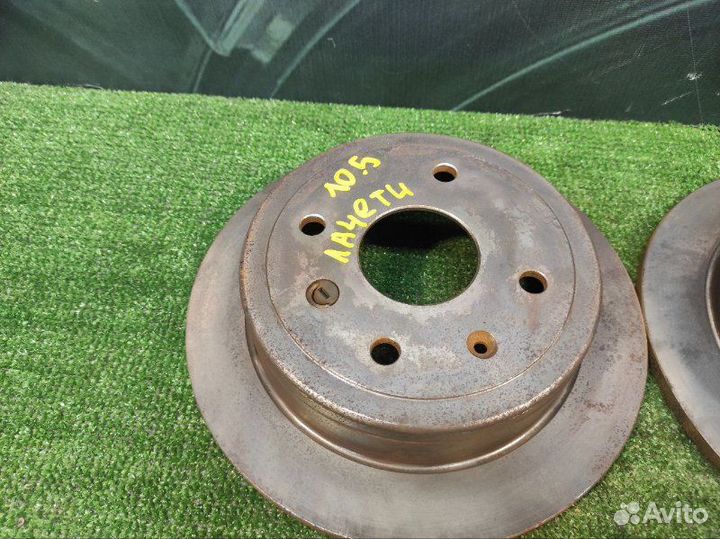 Тормозной диск задний Chevrolet Lacetti хэтчебек