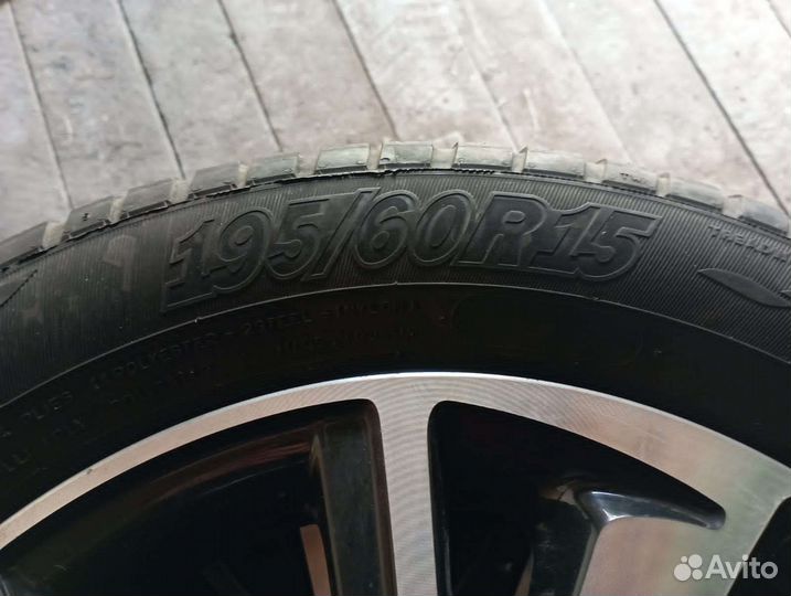 Литые диски r15 4 100