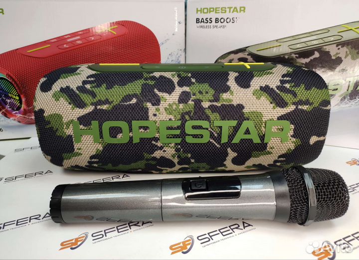Колонка Hopestar P32 Max с микрофоном