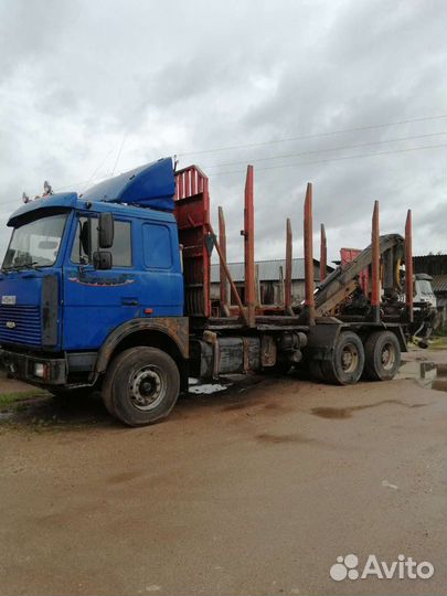 Услуги лесовоз с манипулятором и прицепом