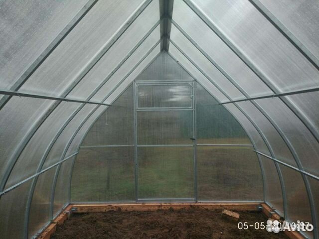 Теплица из поликарбоната 3х6 м. Оцинковка